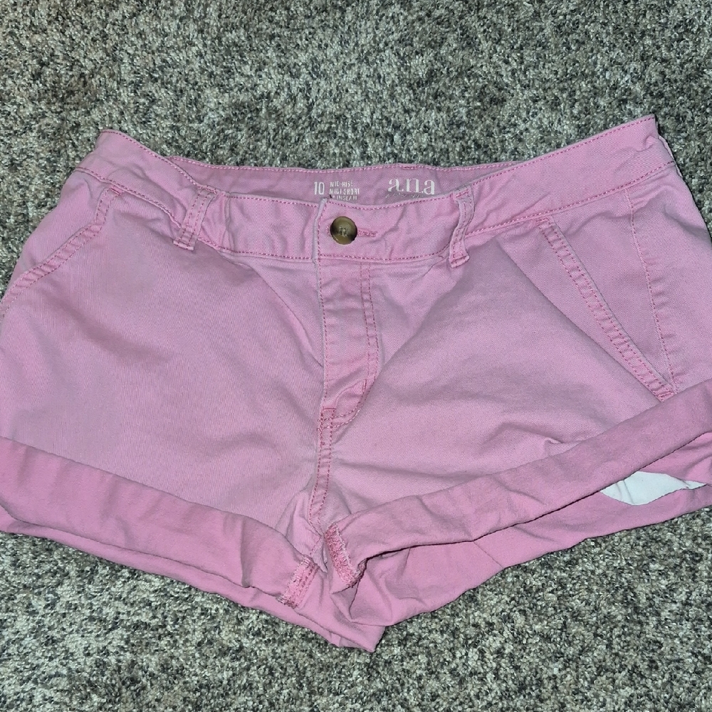 a.n.a High Waist Pink Women's Shorts